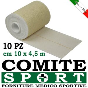 Benda Adesiva cm.10x4,5m/10 pz